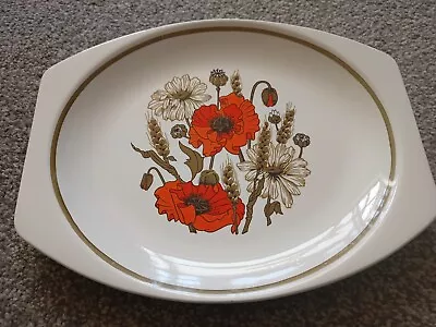£8 • Buy J & G Meakin Poppy 30 Cm / 12 Inch Platter