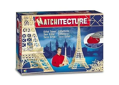 £36.95 • Buy Eiffel Tower Matchstick Model Craft Construction Kit Matchitecture NEW