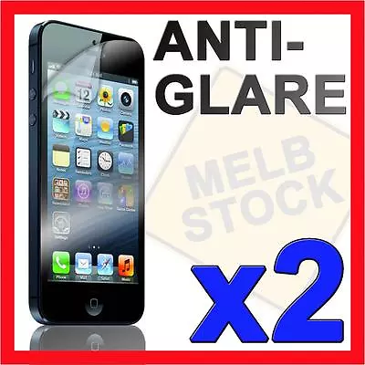 $1 • Buy 2 X Anti Glare Matte Screen Protector LCD Film Guard For Apple IPhone 5 5S IP5