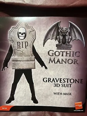 Gravestone 3-D Foam Suit Adult Costume Brand New • $49.99