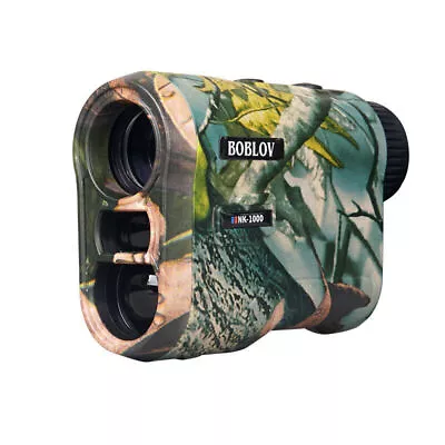 BOBLOV 1000m 6.5X Golf Range Finder Hunting Rangefinder Flag Lock Rechargable • $90.24