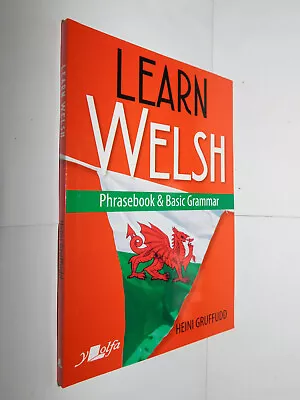 Learn Welsh Phrasebook & Basic Grammar By Heini Gruffudd PB 2022 Language Wales • £4.95