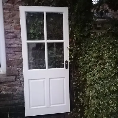 £45 • Buy Used Wooden Back Door/side Door,no Frame 
