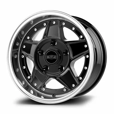 15  CTM Bomber Wheels Black Machined Fits For Holden HQ HX HQ WB 15x7 15x8.5 • $1579