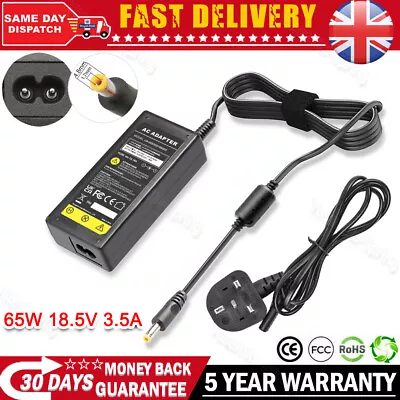 £9.99 • Buy AC Adapter Charger For HP COMPAQ G7000 6720S 6820S 530 550 550 610 615 620 625