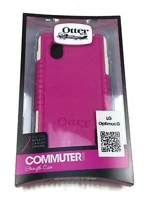 OtterBox Cell Phone Case For LG Optimus G - Pink/White • $4.54