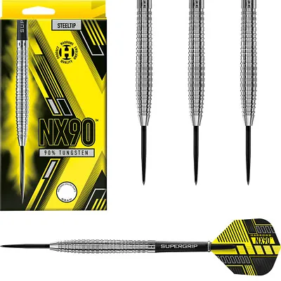 NX90 90% Tungsten Steel Tip Darts By Harrows • £35.95