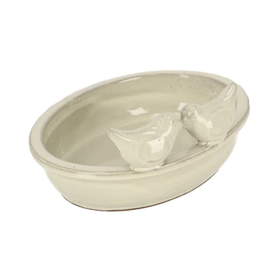 £25.50 • Buy Fallen Fruits Desert Dream Cream Bird Bath
