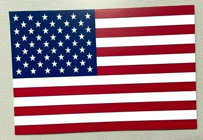 Usa Flag Magnet Us Flag Magnet American Flag Car Magnet USA Flag Magnet 4  X 6   • £6.33