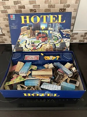 Vintage Hotel Board Game 2001 MB Games Hasbro Very Rare VGC • £50