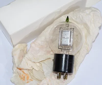 Tested Western Electric 101-f Engraved Black Base Gold Pin Triode Radio Tube #1 • $780