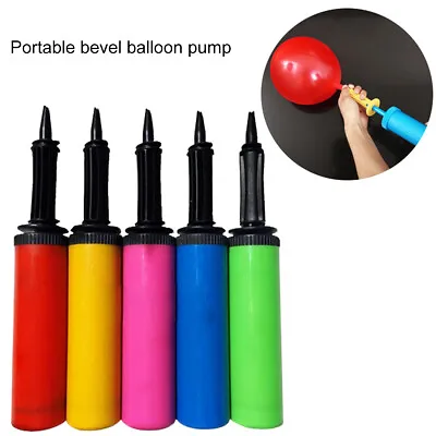 £2.99 • Buy 28cm Handheld Portable Balloon Pump Large Inflator Air Blower Blower