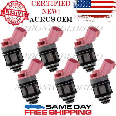6x OEM NEW AURUS Fuel Injectors For 96-04 Infiniti QX4 Mercury Nissan Quest V6 • $131.99
