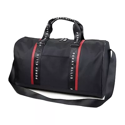 Perry Ellis Men's Duffle Bag Weekender Gym Travel Bag NWT • $22