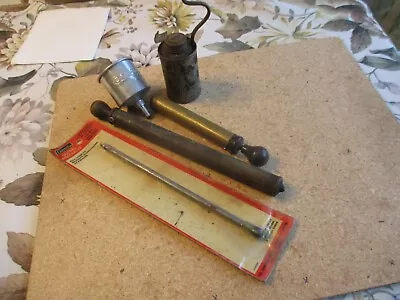 Old Vintage Coleman Canada Lantern Lamp Iron Accesories Funnel Pumps Generator • $68