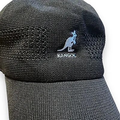 Kangol Tropic VentAir Spacecap Black Large Flexfit Hat 1456BC • $18.99