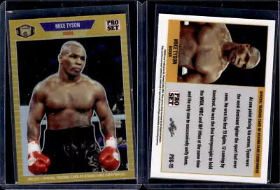 2023 Leaf Web Exclusives Pro Set Gold #PSG15 Mike Tyson /299  • $18