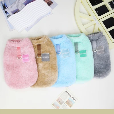£4.99 • Buy Warm Fleece Pet Dog Cat Vest Clothes Winter Puppy Jumper Coat Sweater Apparel UK