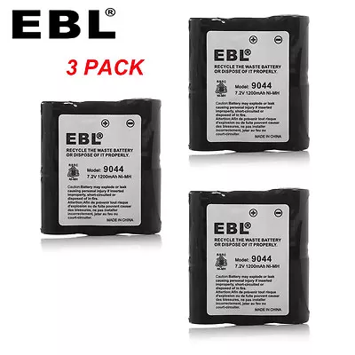 3pcs 1200mAh HNN9044 9044A Battery For MOTOROLA HNN9056 Spirit P10 P50 SP21 SP50 • $19.99