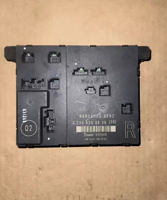 Mercedes R230 SL500 SL55 AMG Front Right Door Control Module 03-12 2308204826 • $40.48