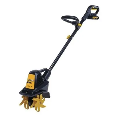 7.5  20 Volt Cordless Tiller 4 Tines Light Portable Garden Farm Soil Cultivator • $147