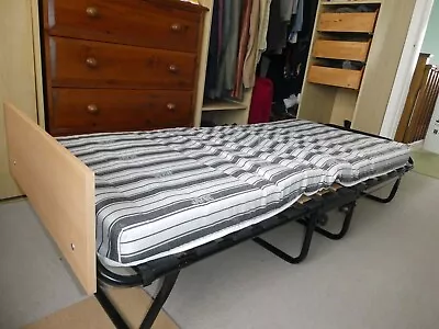 Single Folding Guest Bed With Mattress JAY BE Can Be Stored As A Side Table. • £29.99