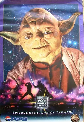 Star Wars Episode 6 Return Of The Jedi YODA Poster 24” X 36” Anniversary • $14.99