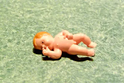 Dollhouse Miniature Doll  1:12  Scale Anatomically Baby Sucking Thumb • $6