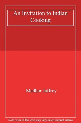 £9.48 • Buy An Invitation To Indian Cooking By Madhur Jaffrey. 9780224028578