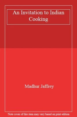 £9.48 • Buy An Invitation To Indian Cooking By Madhur Jaffrey. 9780224028578