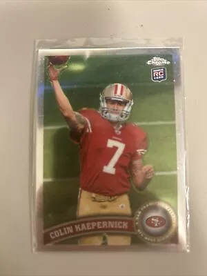 2011 Topps Chrome - Throwing Ball #25 Colin Kaepernick (RC) • $3.99