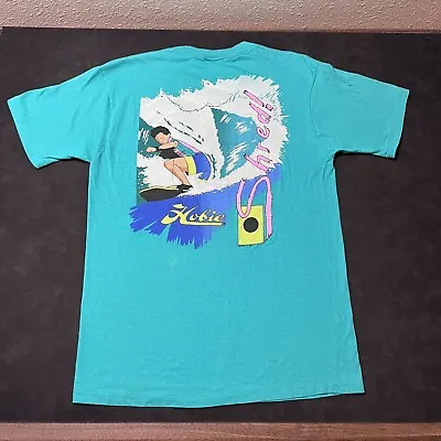 Vintage Hobie Surf Shirt 80s Surfing SURFBOARD OP T&C Powell Skateboarding Tee • $70