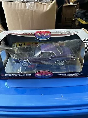 1:18 Highway 61 Supercar Collectibles  1970 Plymouth Cuda AAR Plum Crazy • $51