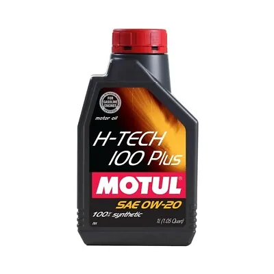 Motul H-Tech 100 Plus 0W-20 Synthetic Engine Oil 1L • $23