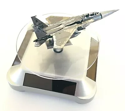 Metal Earth 3d Model Kits PRE-ASSEMBLED Samples Military Plane - F-15 Eagle • $27.99