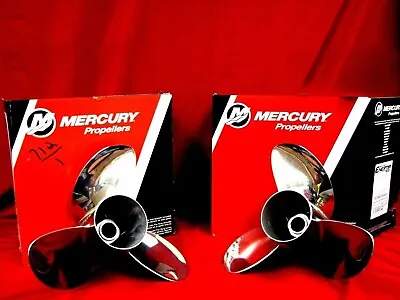 Mercury Prop Set - Enertia ECO 19 Pitch RH&LH Part#s 48-8M0151255 & 48-8M0151254 • $1869