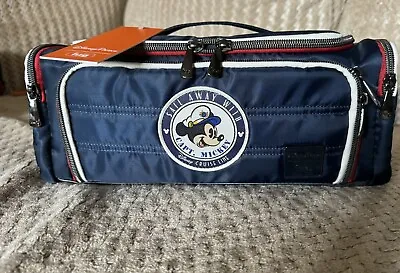 Disney Cruise Line LUG TROLLEY Bag Sail Away Ashley Eckstein Brett Iwan Mickey • £143.67