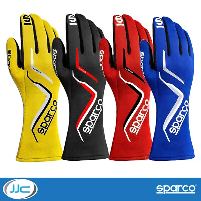 Sparco Land Race Gloves Motorsport Race FIA 8856-2018 & SFI Approved • $94.67