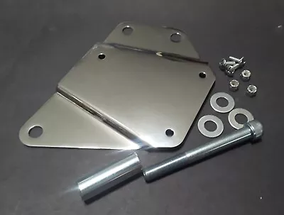 Chrome Right Side Toolbox Mount For Harley Softails 1984-1999 CLEARENCE Was $60 • $45