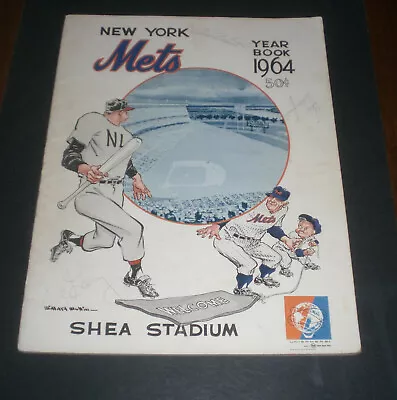 1964 New York Mets Official Yearbook  • $80