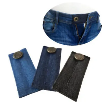 Waist Band Extender Button Hooks Trousers Skirts Jeans Maternity • £3.25