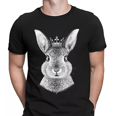 Queen Rabbit Cute Animal Funny Mens T-Shirts Tee Top #D • £9.99