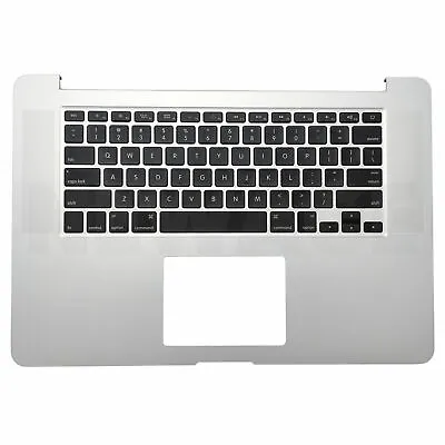 For Macbook Pro Retina 15  A1398 2015 Top Case Palmrest Cover Keyboard 661-02536 • $54