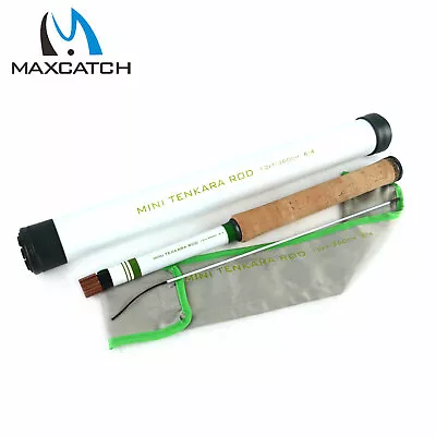 Maxcatch Mini Tenkara Fly Fishing Rod 12FT/360CM 6:4 Action 15Sec Telescoping • $59