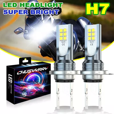 For Kawasaki Z750S Z800 Z900 Z1000 LED Motorcycle Headlight 6000K White Bulbs • $16.99