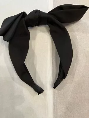 J. Crew Bow Knot Black Headband • $1