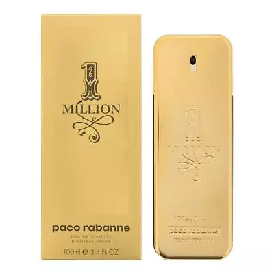 Paco Rabanne 1 Million Eau De Toilette 100ml Spray Men's - NEW. EDT - For Him • £73.95