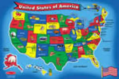 USA Map Floor Puzzle • $9.99