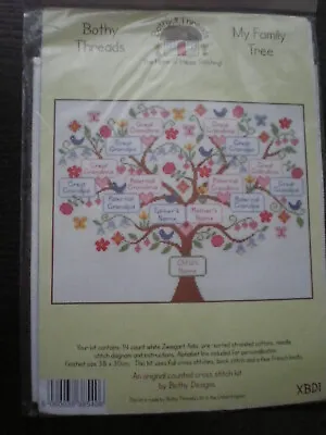 My Family Tree Bothy Threads Cross Stitch Kit • £21.50