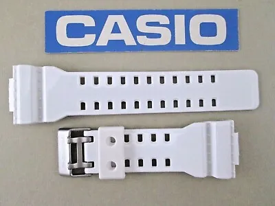 G-Shock G-8900A GA-100A GR-8900A GW-8900A White Resin Watch Band Strap 10347710 • $35.95